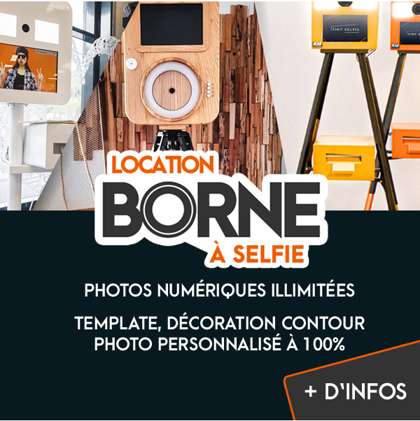 Location Borne à Selfie